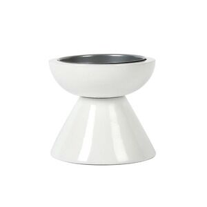 Modern White Candle Holder‎ Minimalist Geometric Table Centerpiece Decor